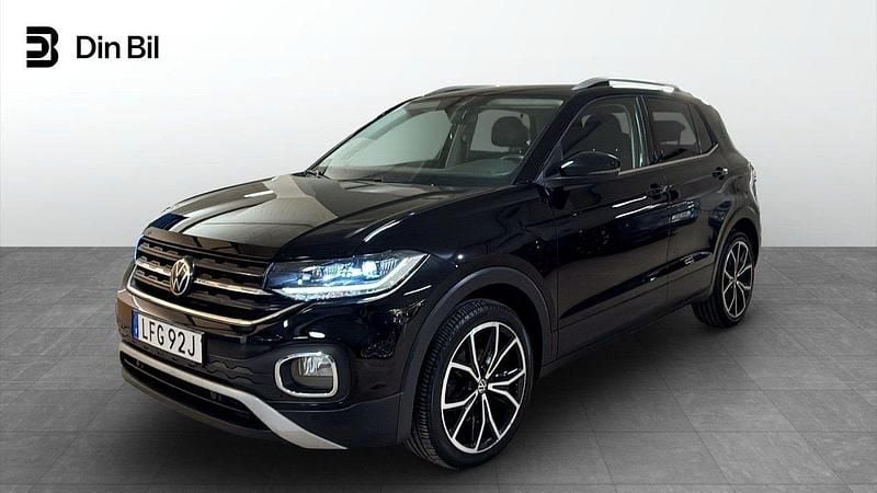 Svart Begagnad 2020 VW T-Cross GT SUV | 214 900 kr (Marknadspris) - Bild 1/4