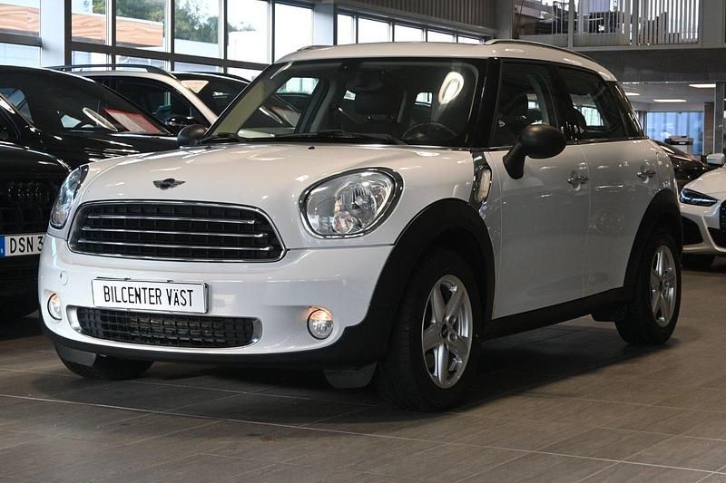 Vit Begagnad 2014 Mini One Countryman Chili SUV | 99 000 kr - Bild 1/4