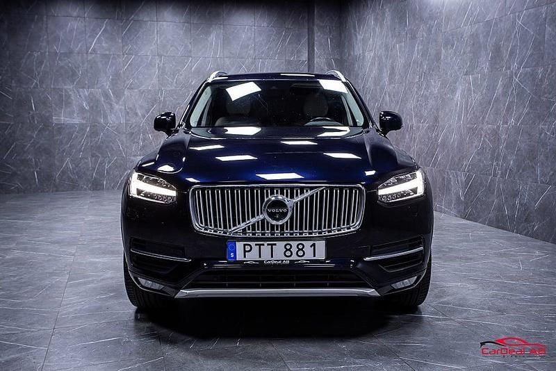 Begagnad Volvo XC90 Inscription 235 HK (172 kW) 2016 Mörkblå SUV
