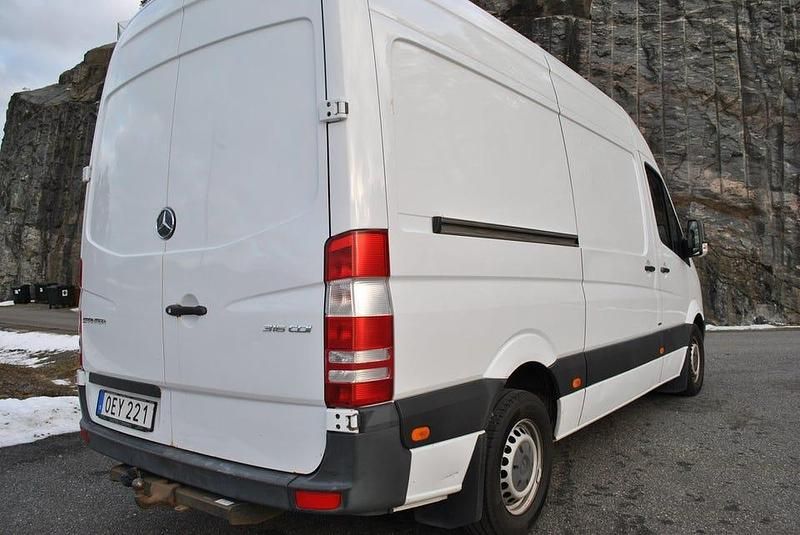 Begagnad Mercedes Sprinter 163 HK (119 kW) 2017 Vit Van