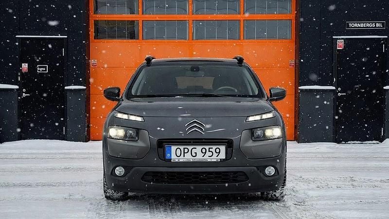 Begagnad Citroën C4 Cactus PureTech 82 HK (60 kW) 2014 Grå Halvkombi