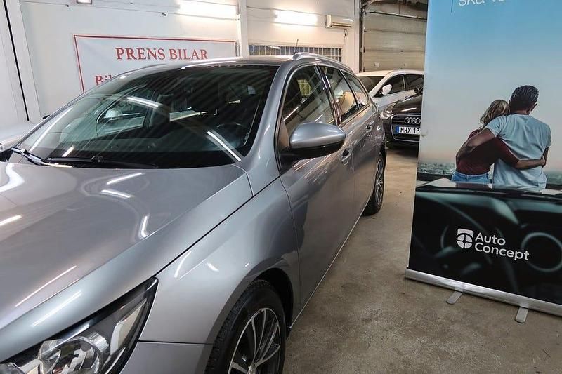 Begagnad Peugeot 308 SW Active 110 HK (80 kW) 2015 Grå Kombi