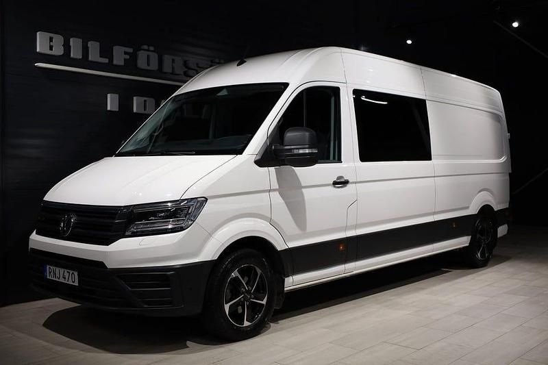 Vit Begagnad 2022 VW Crafter Van | 849 000 kr - Bild 1/4