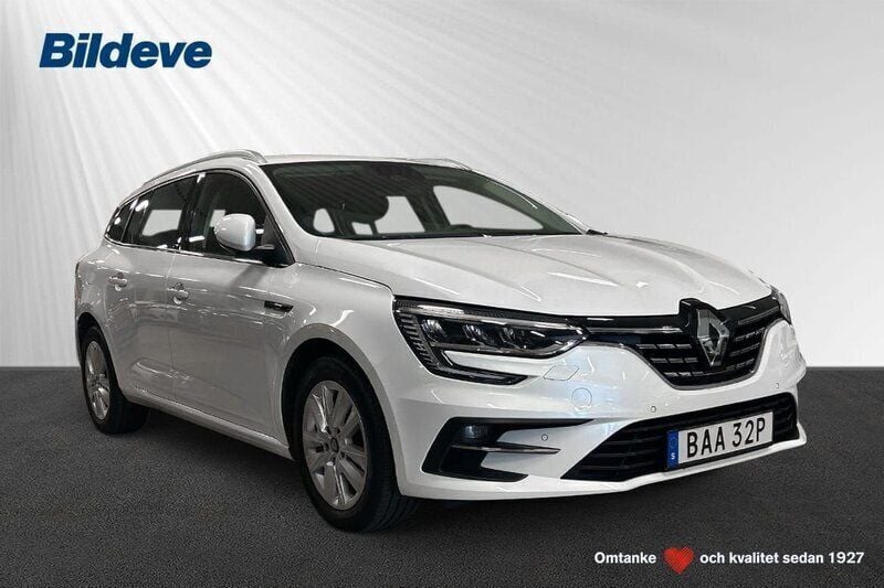 Vit Begagnad 2021 Renault Mégane IV Zen Kombi | 209 900 kr (Marknadspris) - Bild 1/4