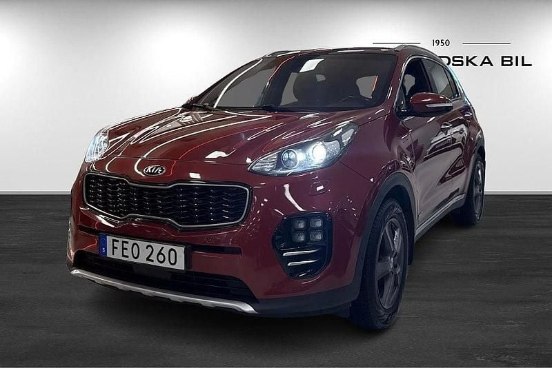 Röd Begagnad 2016 Kia Sportage GT-Line SUV | 159 000 kr (Marknadspris) - Bild 1/3