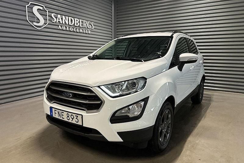 Vit Begagnad 2018 Ford Ecosport Trend+ SUV | 119 500 kr (Marknadspris) - Bild 1/4