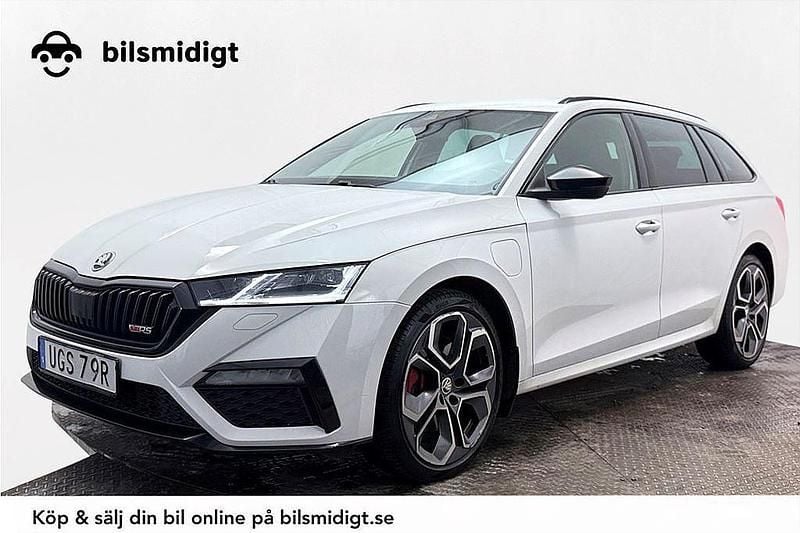 Vit Begagnad 2021 Skoda Octavia Comfort Kombi | 234 900 kr - Bild 1/3