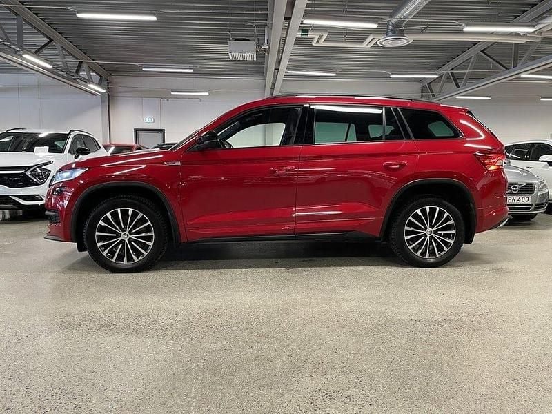Begagnad Skoda Kodiaq SportLine 190 HK (139 kW) 2018 Röd SUV