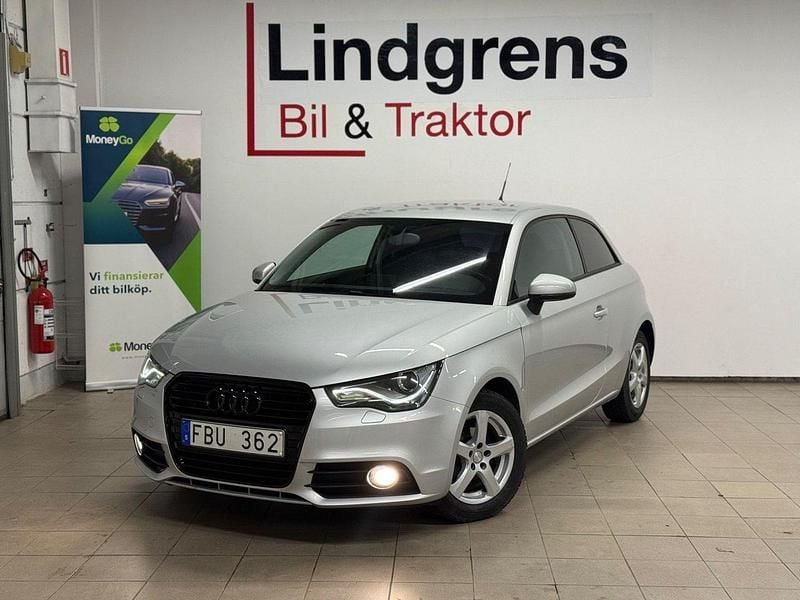 Begagnad Audi A1 86 HK (63 kW) 2010 Silver Halvkombi