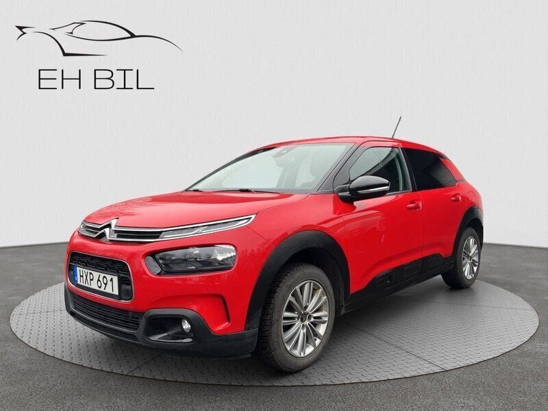 Röd Begagnad 2018 Citroën C4 Cactus PureTech Halvkombi | 124 900 kr (Marknadspris) - Bild 1/4