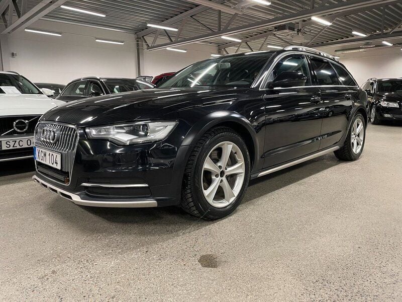 Svart Begagnad 2014 Audi A6 Allroad Kombi | 159 000 kr (Marknadspris) - Bild 1/4