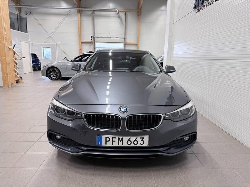 Begagnad BMW 420 Gran Coupé Sport Line 190 HK (139 kW) 2018 Grå Sportkupé