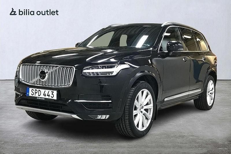 Svart Begagnad 2017 Volvo XC90 SUV | 329 900 kr (Bra pris) - Bild 1/3
