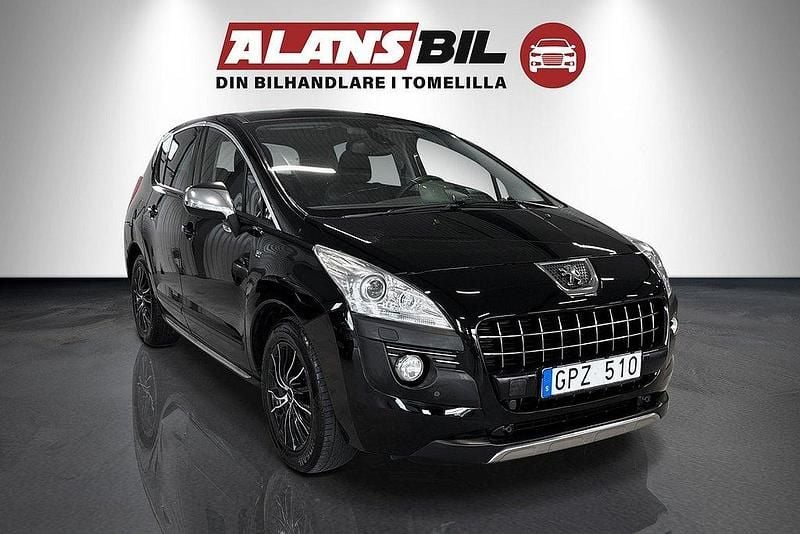 Svart Begagnad 2013 Peugeot 3008 Kombi | 64 000 kr (Marknadspris) - Bild 1/4