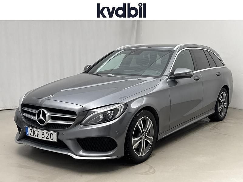 Grå Begagnad 2018 Mercedes C180 | 199 000 kr (Marknadspris) - Bild 1/3