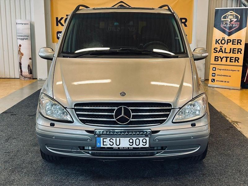 Silver Begagnad 2008 Mercedes Viano Minibuss | 94 900 kr - Bild 1/4
