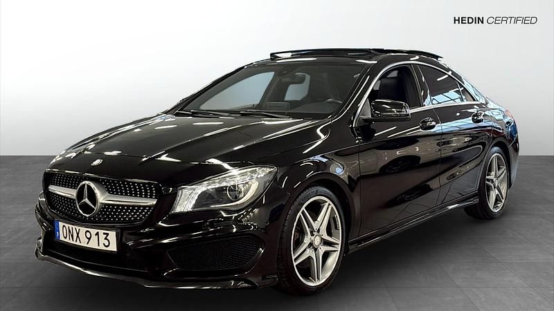 Begagnad Mercedes CLA220 AMG 177 HK (130 kW) 2016 Svart Sedan