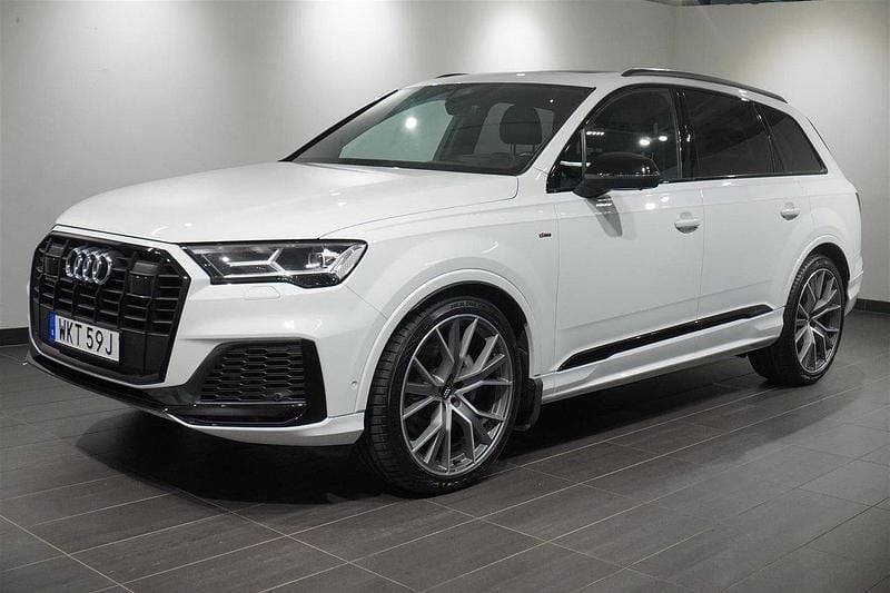 Vit Begagnad 2019 Audi Q7 SUV | 639 800 kr - Bild 1/4