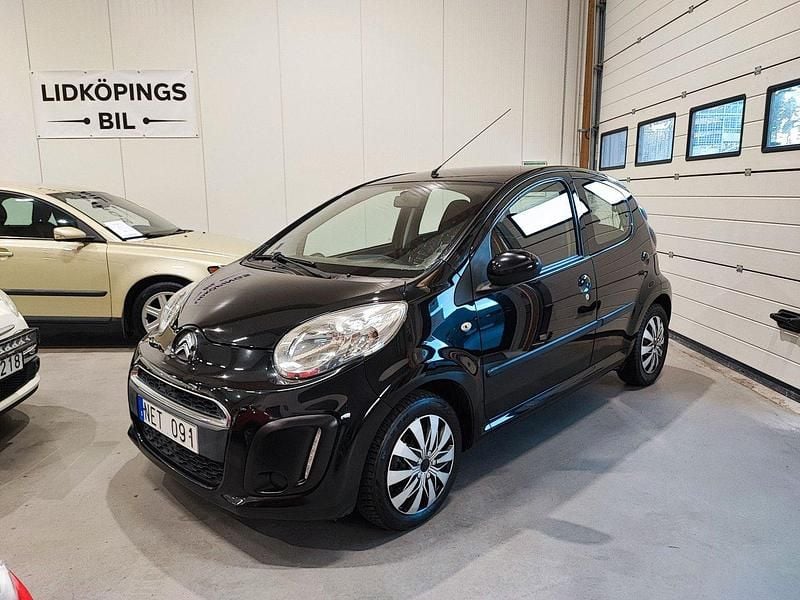 Svart Begagnad 2012 Citroën C1 Halvkombi | 36 000 kr (Marknadspris) - Bild 1/4