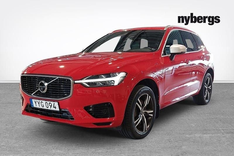 Röd Begagnad 2018 Volvo XC60 R-Design SUV | 309 000 kr - Bild 1/4