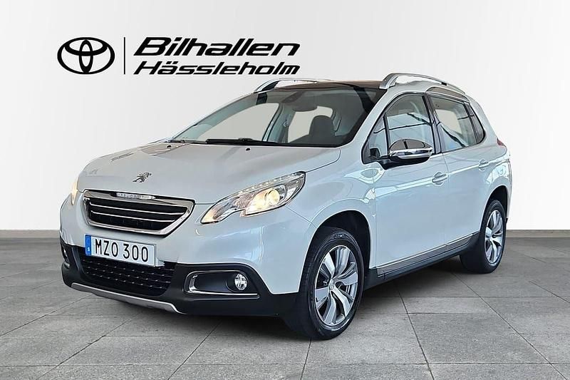 Vit Begagnad 2016 Peugeot 2008 SUV | 109 900 kr (Lite dyr) - Bild 1/4