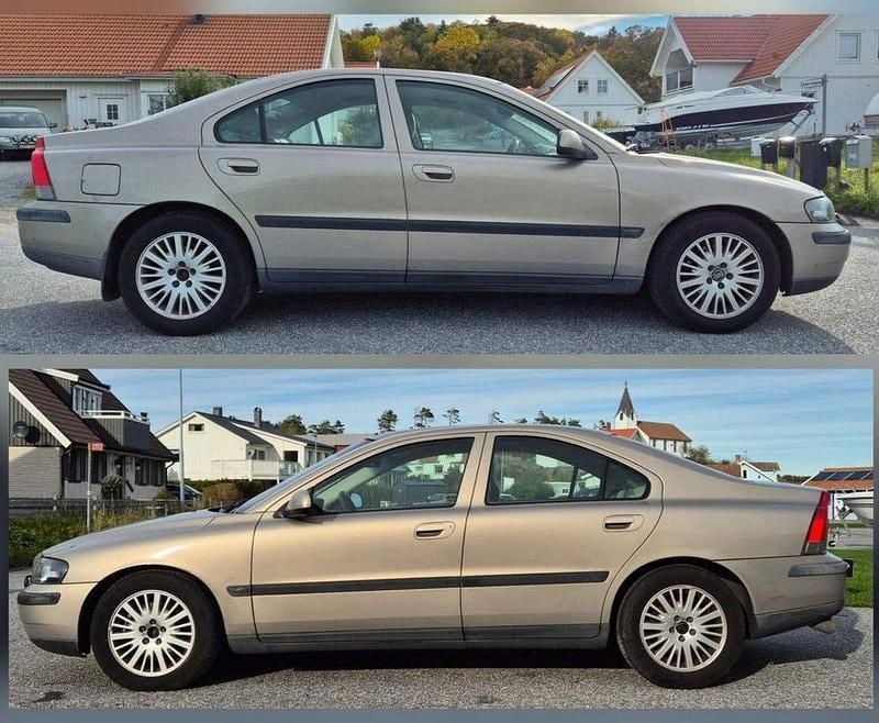 Grå Begagnad 2002 Volvo S60 Sedan | 27 000 kr (Superpris) - Bild 1/4
