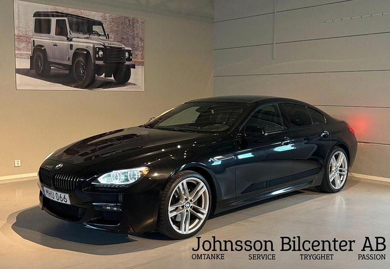 Svart Begagnad 2012 BMW 640 M Sport Sportkupé | 239 900 kr (Marknadspris) - Bild 1/4