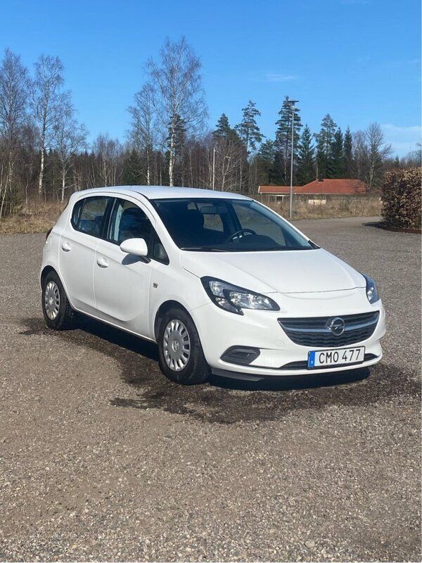 Vit Begagnad 2019 Opel Corsa Halvkombi | 95 000 kr (Marknadspris) - Bild 1/4