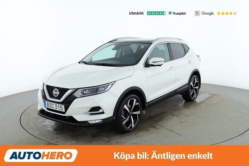 Vit Begagnad 2018 Nissan Qashqai Tekna SUV | 149 000 kr (Marknadspris) - Bild 1/4