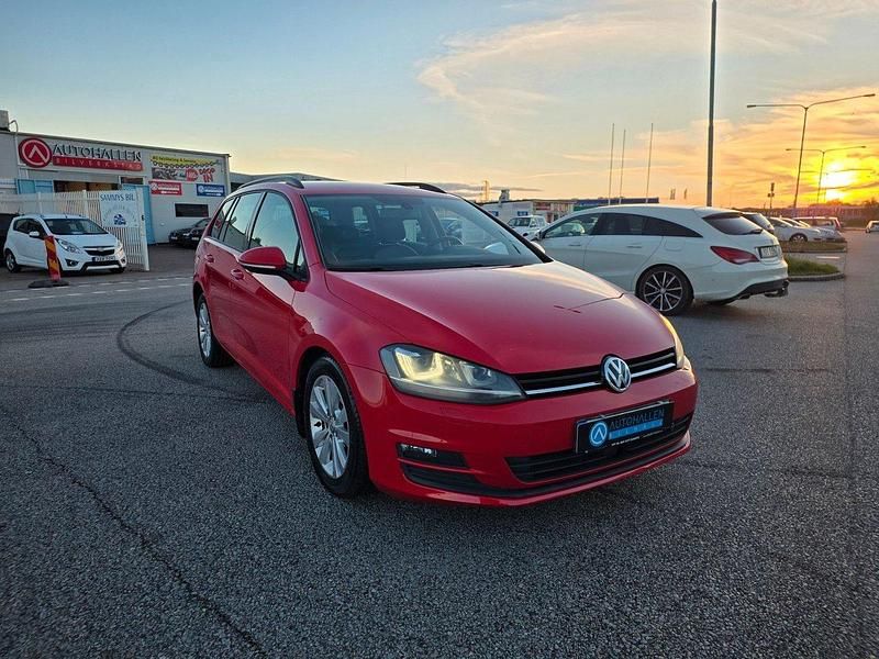 Röd Begagnad 2014 VW Golf VII Kombi | 84 900 kr (Marknadspris) - Bild 1/4