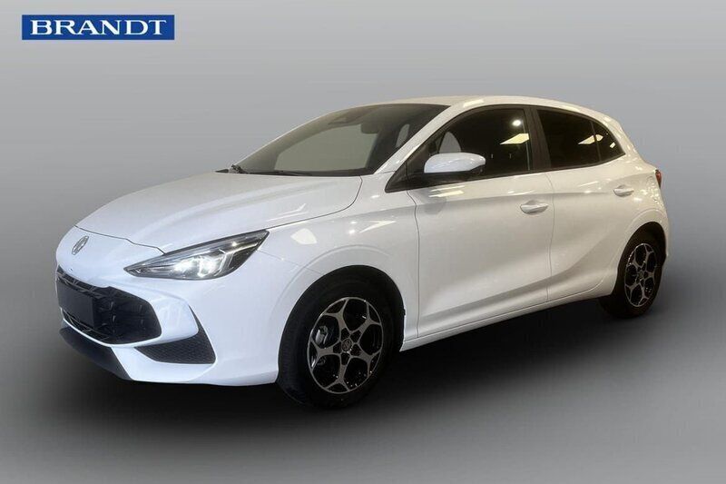 Vit Ny 2024 MG MG3 Halvkombi | 269 990 kr (Marknadspris) - Bild 1/4
