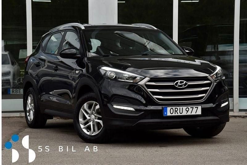 Svart Begagnad 2015 Hyundai Tucson Select SUV | 129 900 kr (Bra pris) - Bild 1/2