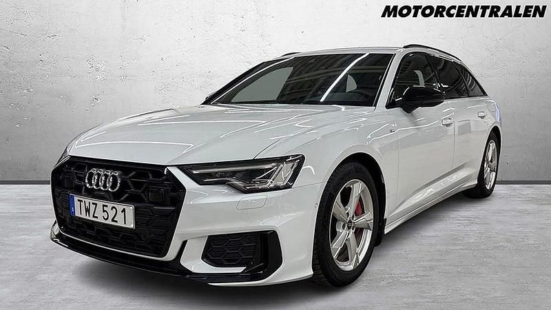 Vit Begagnad 2023 Audi A6 S-Line Kombi | 539 000 kr (Dyr) - Bild 1/4