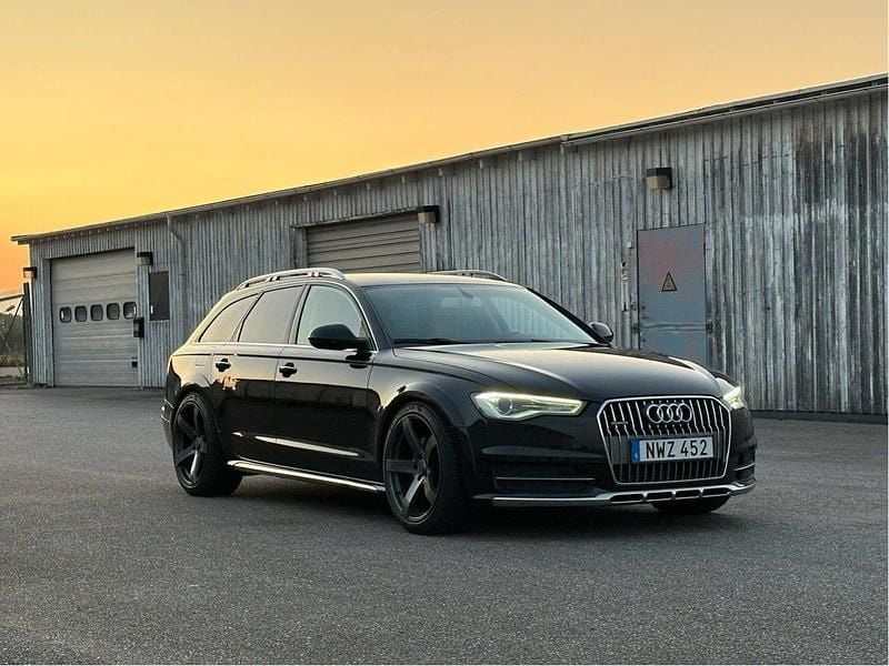 Svart Begagnad 2016 Audi A6 Allroad Ambition Kombi | 155 000 kr (Bra pris) - Bild 1/4