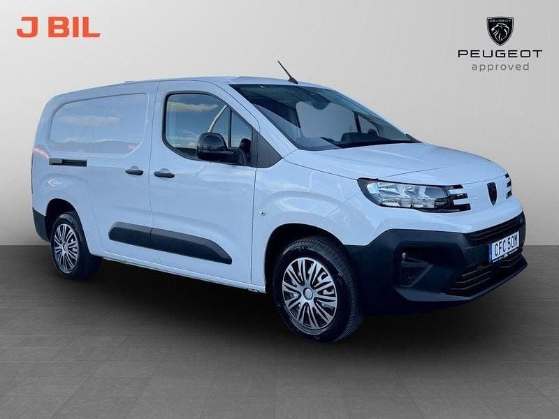 Vit Begagnad 2024 Peugeot Partner Van | 287 375 kr (Dyr) - Bild 1/4