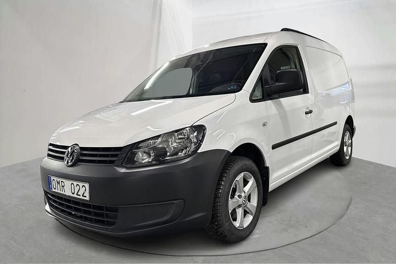 Vit Begagnad 2011 VW Caddy Maxi Minibuss | 55 000 kr (Marknadspris) - Bild 1/4