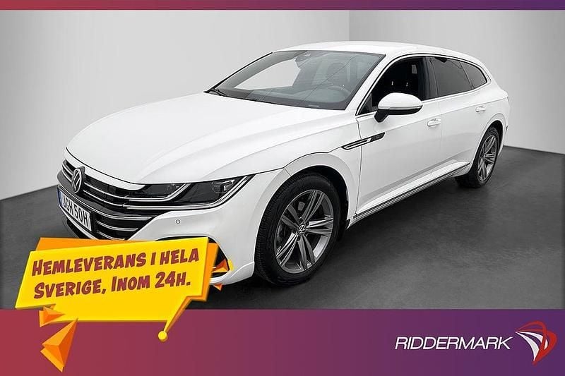 Vit Begagnad 2022 VW Arteon | 309 800 kr (Marknadspris) - Bild 1/3