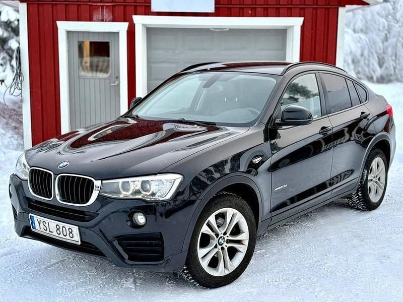 Svart Begagnad 2018 BMW X4 SUV | 249 000 kr (Superpris) - Bild 1/4