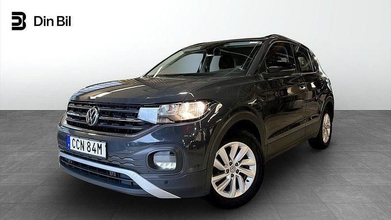 Grå Begagnad 2019 VW T-Cross SUV | 159 900 kr (Marknadspris) - Bild 1/4