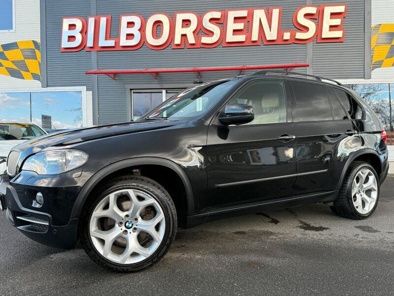 Svart Begagnad 2009 BMW X5 Sport Line SUV | 145 000 kr (Marknadspris) - Bild 1/4