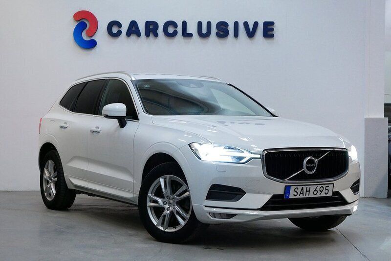 Vit Begagnad 2018 Volvo XC60 Momentum SUV | 258 800 kr (Marknadspris) - Bild 1/3