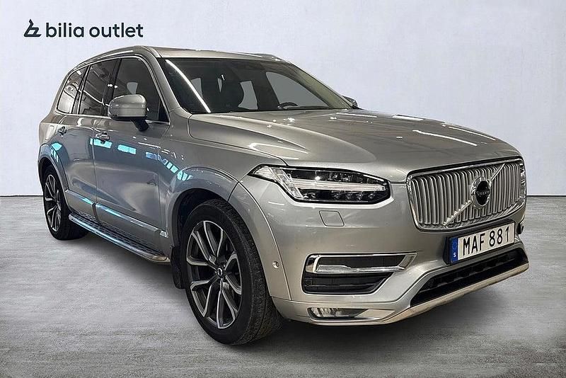 Begagnad Volvo XC90 Inscription 224 HK (164 kW) 2015 Silver SUV