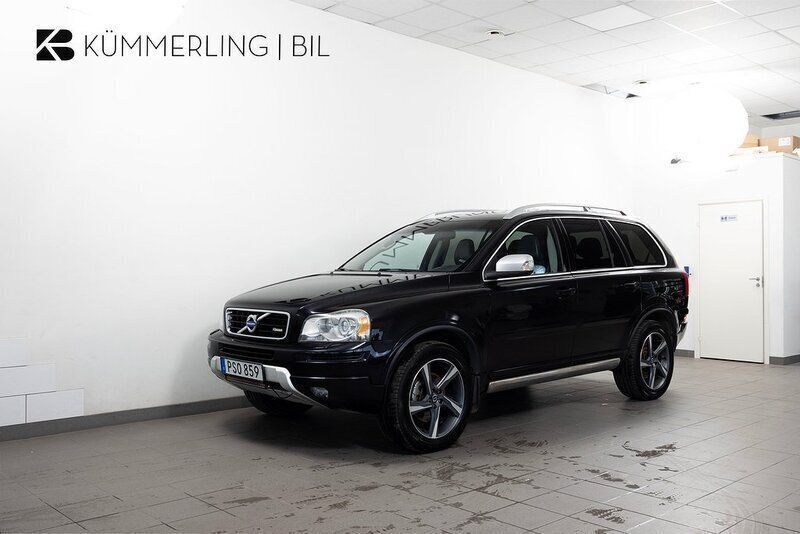 Svart Begagnad 2014 Volvo XC90 R-Design SUV | 164 900 kr (Lite dyr) - Bild 1/4