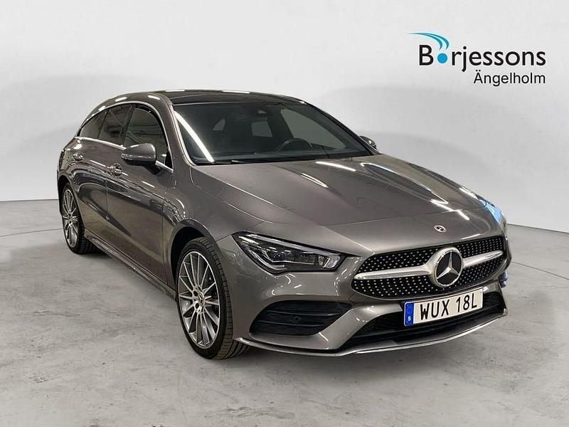 Begagnad Mercedes CLA250 Shooting Brake AMG line 220 HK (161 kW) 2021 Grå Kombi