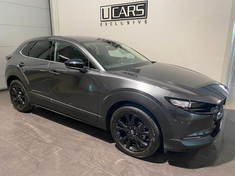 Grå ( machine grey gråmetallic) Begagnad 2024 Mazda CX-30 Nagisa SUV | 299 900 kr - Bild 1/4