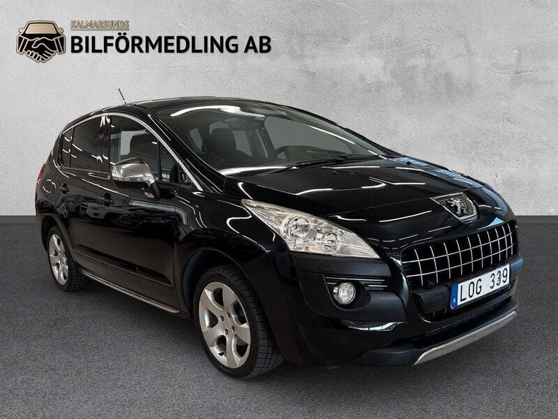 Svart Begagnad 2011 Peugeot 3008 Kombi | 79 900 kr (Marknadspris) - Bild 1/4