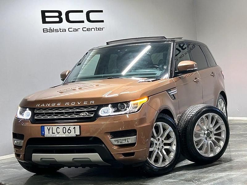 Orange Begagnad 2017 Land Rover Range Rover Sport HSE SUV | 349 700 kr (Marknadspris) - Bild 1/3