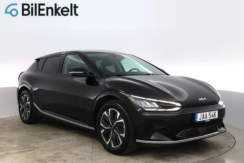 Svart Begagnad 2022 Kia EV6 SUV | 364 900 kr (Superpris) - Bild 1/4