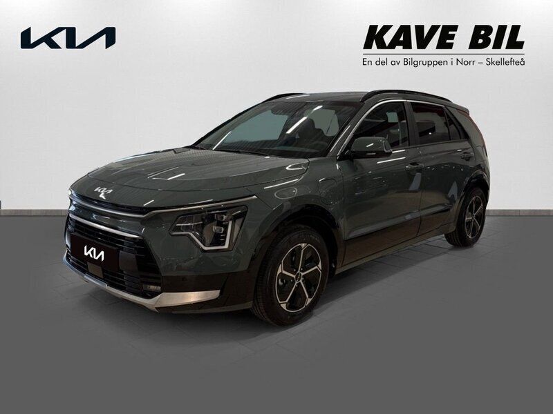 Grön (city scape green metallic ) Ny 2024 Kia Niro Advance SUV | 392 666 kr (Marknadspris) - Bild 1/3