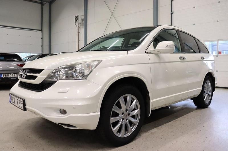 Vit Begagnad 2010 Honda CR-V SUV | 108 900 kr (Marknadspris) - Bild 1/4